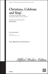 Christians Celebrate and Sing SATB choral sheet music cover